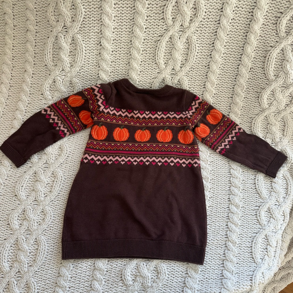 The Children's Place Thanksgiving Sweater Dress